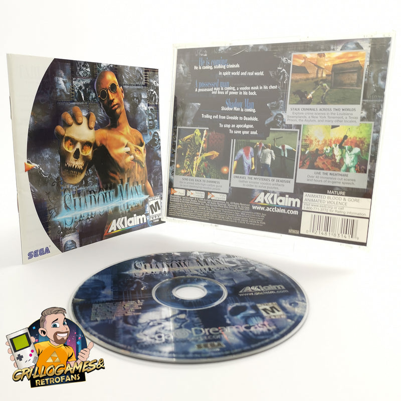 Sega Dreamcast Spiel " Shadow Man " DC | OVP | NTSC-U/C USA
