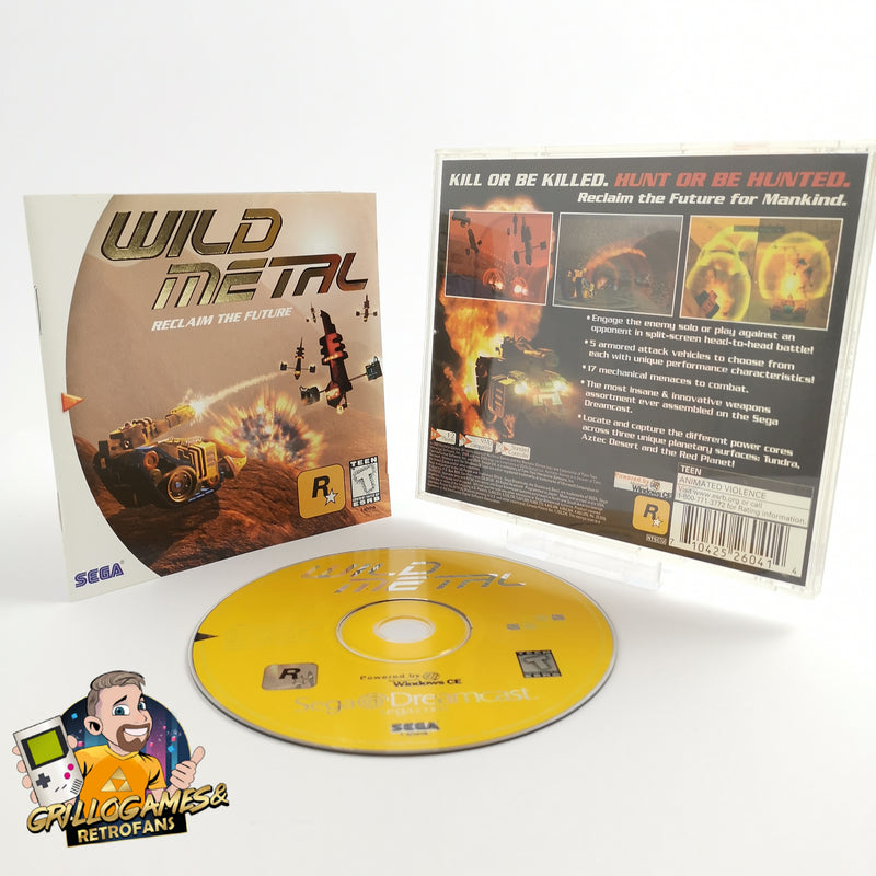 Sega Dreamcast Spiel " Wild Metal " DC | OVP | NTSC-U/C USA Amerikanische Ver.