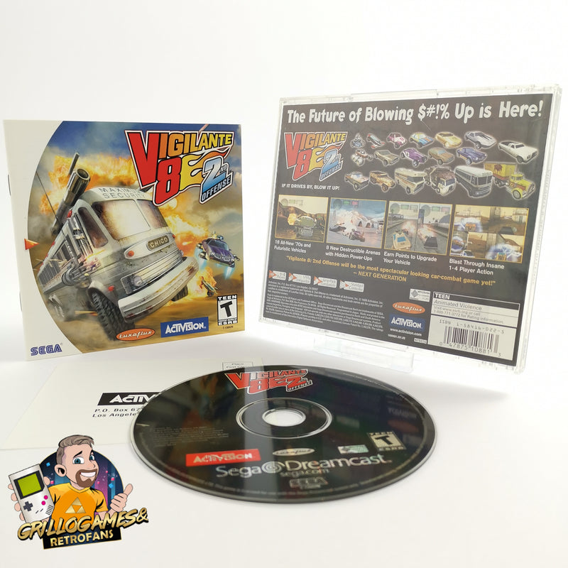 Sega Dreamcast Spiel " Vigilante 8 2nd Offense " DC | OVP | NTSC-U/C USA