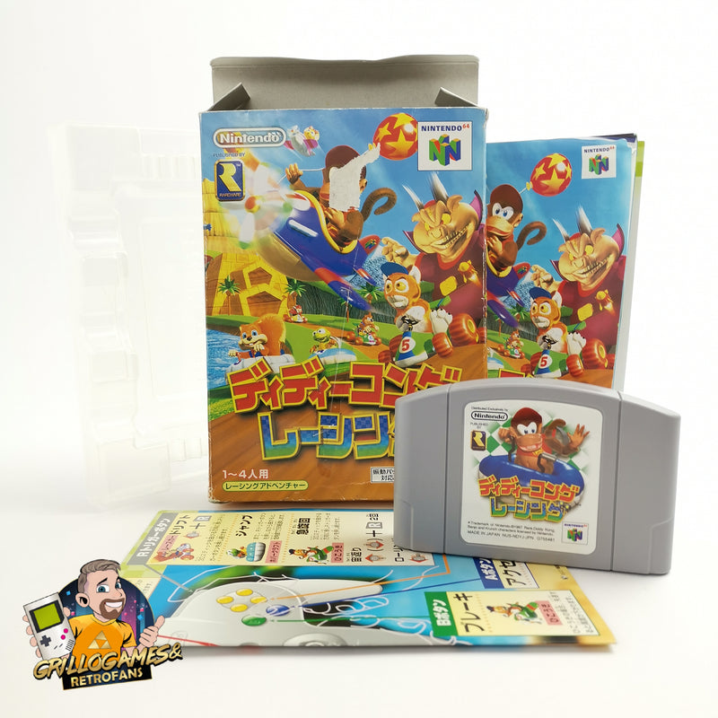 Nintendo 64 Spiel " Diddy Kong Racing " N64 N 64 OVP |  NTSC-J Japan Version