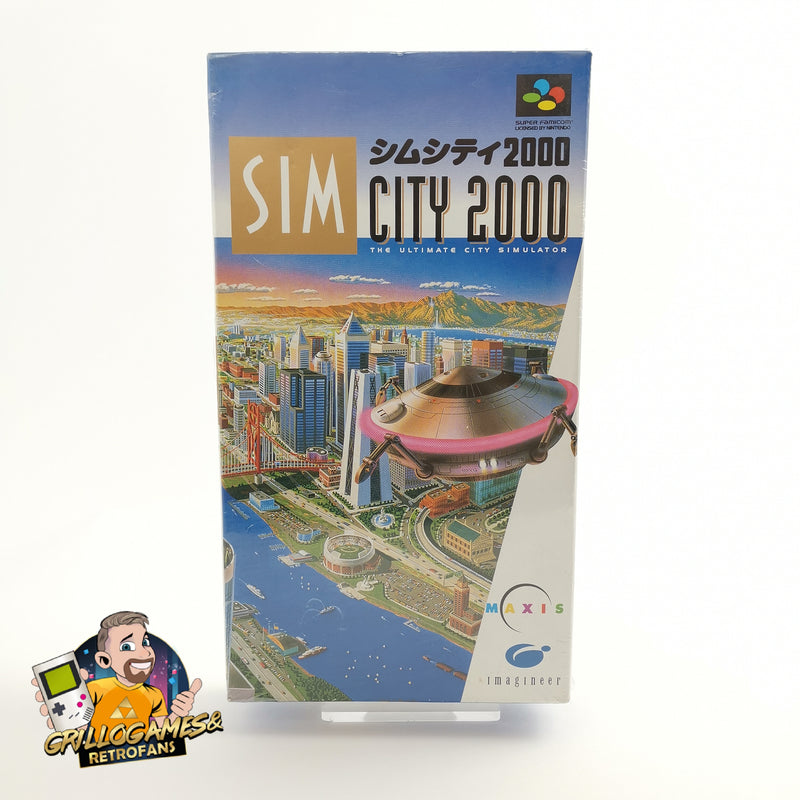 Nintendo Super Famicom Spiel " Sim City 2000 " NEU NEW SEALED | SNES SFC Japan