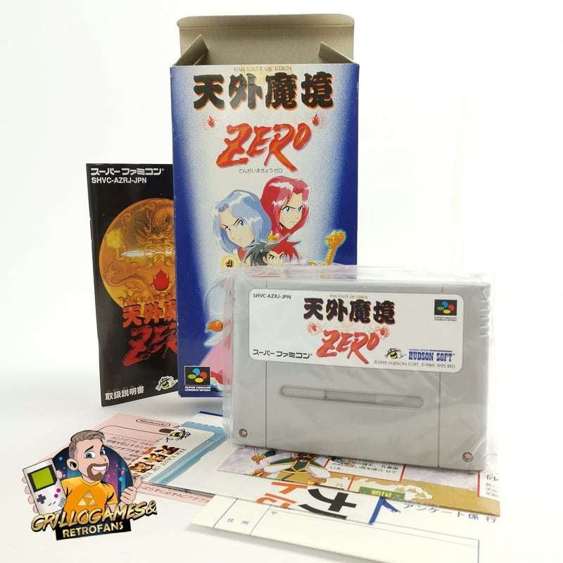 Nintendo Super Famicom Spiel " Far East of Eden Zero " SNES SFC OVP NTSC-J Japan