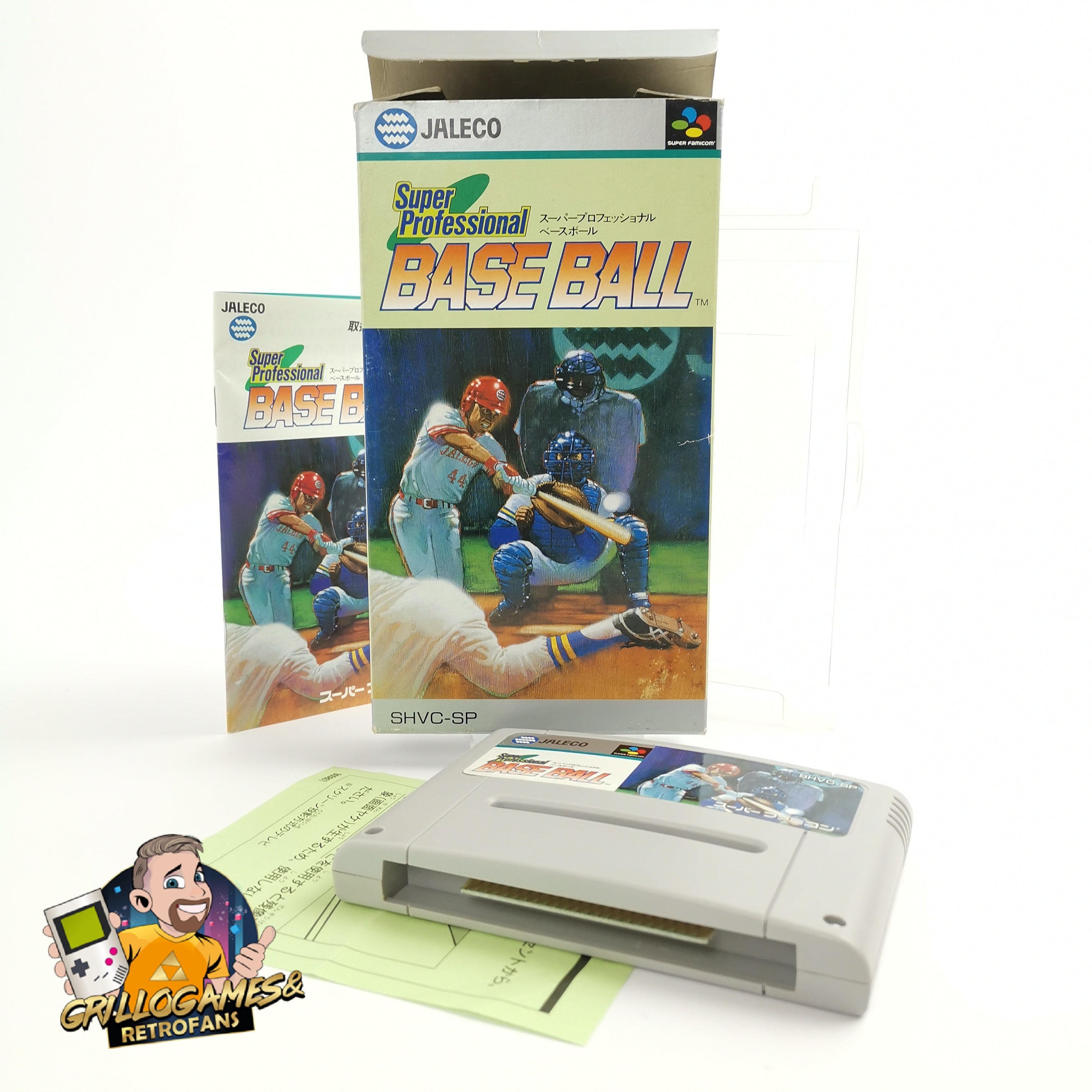 Nintendo Super Famicom Spiel " Professional Base Ball " SNES | NTSC-J Japan OVP