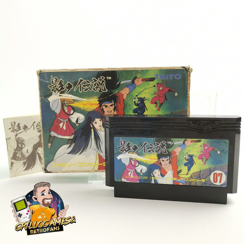Nintendo Famicom Spiel " The Legend of Kage " Nes | NTSC-J Japan JAP | OVP