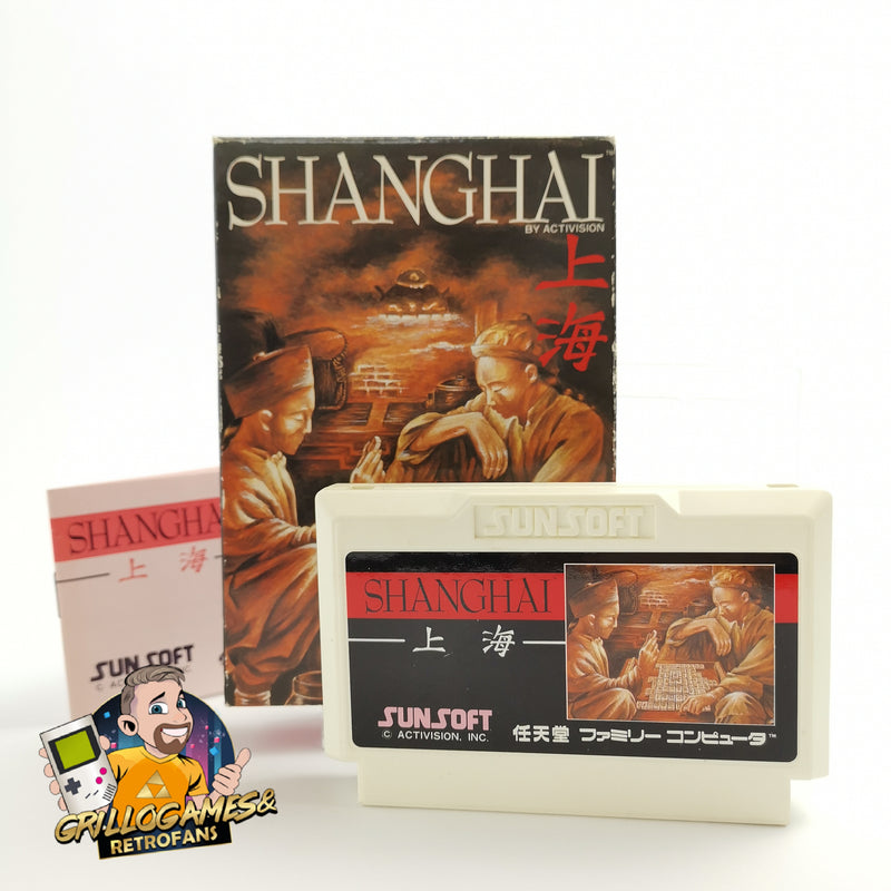 Nintendo Famicom Spiel " Shanghai " Family Computer Nes | NTSC-J Japan JAP | OVP