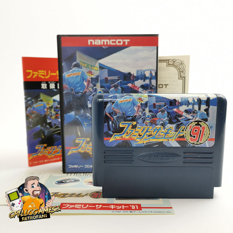 Nintendo Famicom Spiel " Family Circuit 91 " Nes Family Com. | NTSC-J Japan OVP