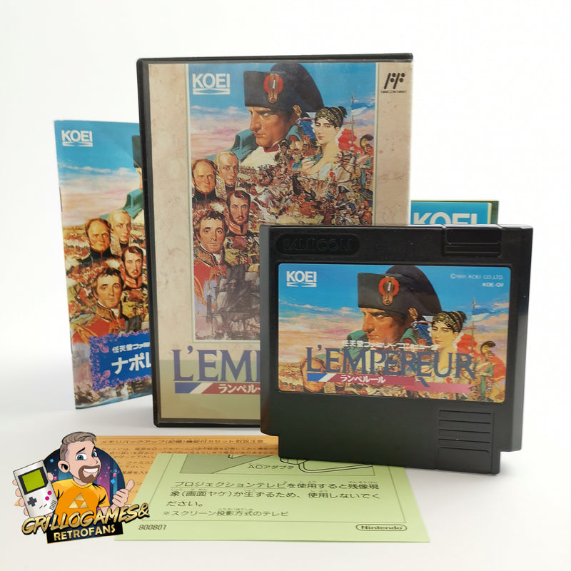 Nintendo Famicom game "L'Empereur" Lempereur Nes OVP | NTSC-J Japan JAP