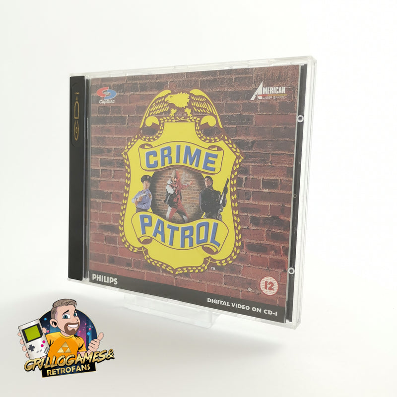Philips CD-I Spiel " Crime Patrol " CDi Compact Disc Interactive System