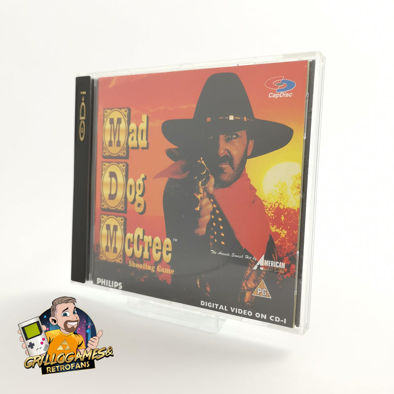 Philips CD-I Spiel " Mad Dog McCree " CDi Compact Disc Interactive System