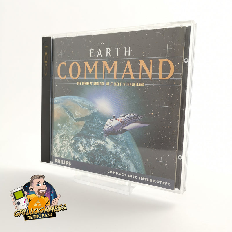 Philips CD-I Spiel " Earth Command " CDi Compact Disc Interactive System