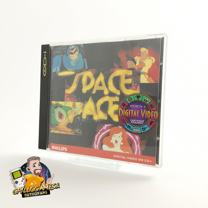 Philips CD-I Spiel " Space Ace " CDi Compact Disc Interactive System