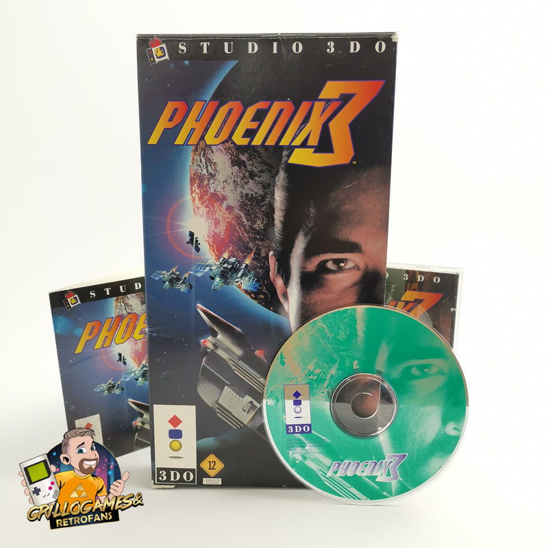 Panasonic 3DO Spiel " Phoenix 3 " Long Box 3 DO | OVP