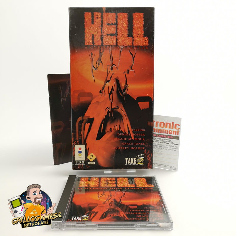 Panasonic 3DO Game "Hell A Cyberpunk Thriller" Long Box 3 DO | Original packaging