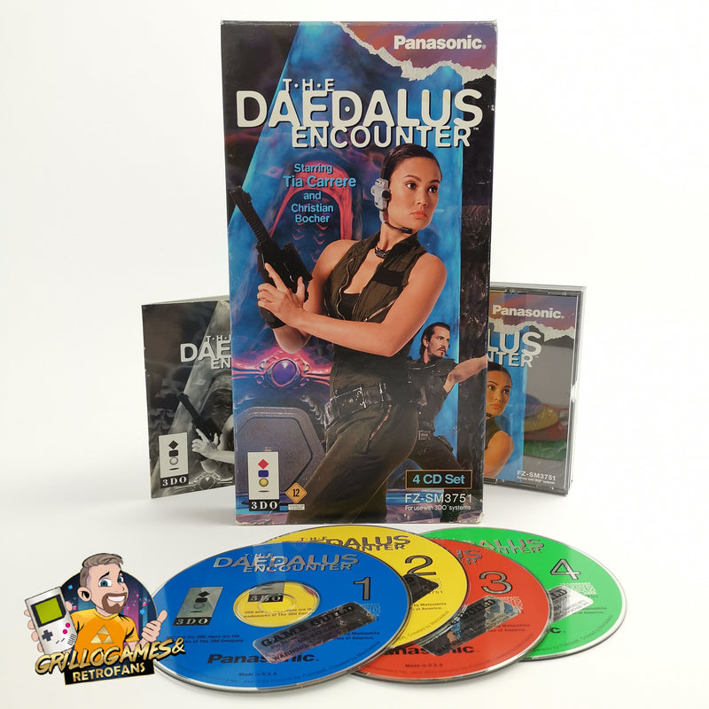 Panasonic 3DO Spiel " The Daedalus Encounter " Long Box | OVP [2]