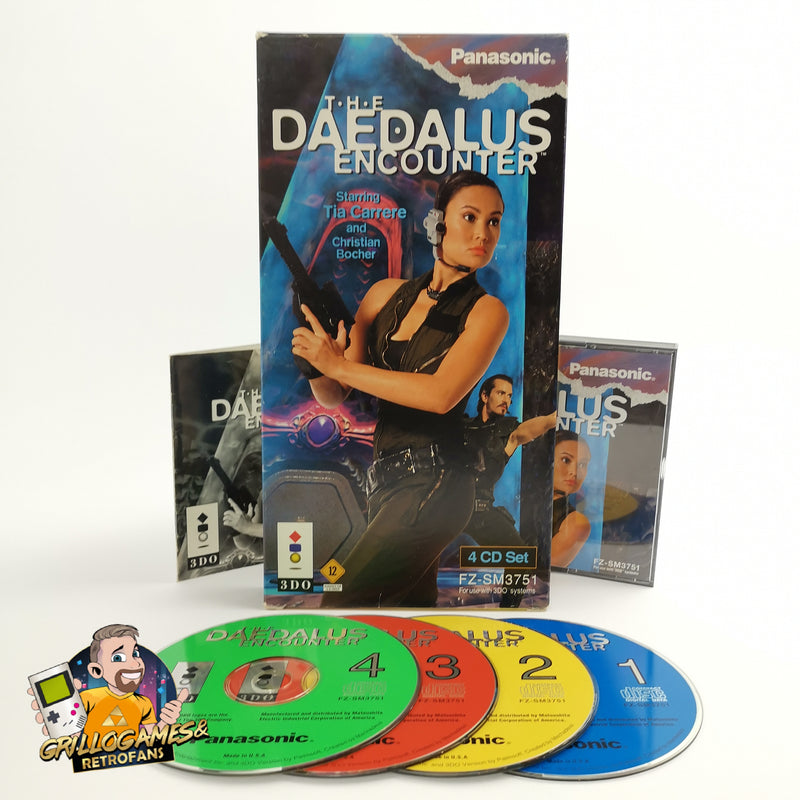 Panasonic 3DO Game "The Daedalus Encounter" Long Box | Original packaging