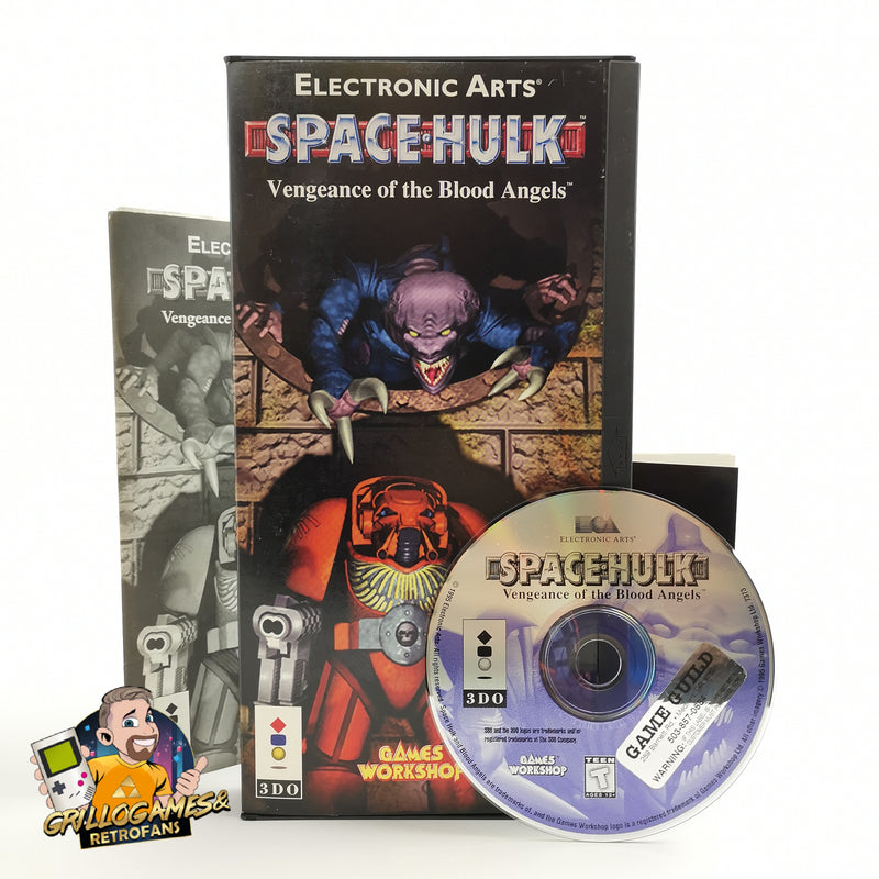 Panasonic 3DO Spiel " Space Hulk Vengeance of the Blood Angels " Long Box | OVP