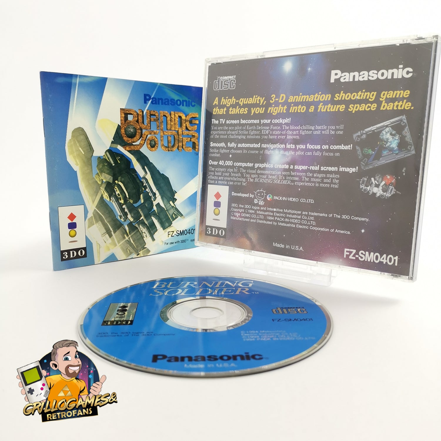 Panasonic 3DO Spiel 