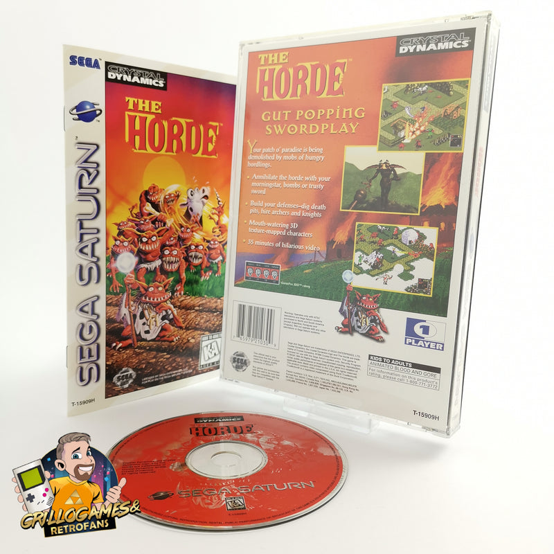 Sega Saturn Spiel " The Horde " SegaSaturn SS | OVP | NTSC-U/C USA Version