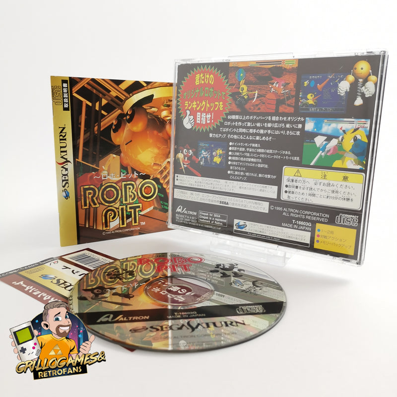 Sega Saturn Spiel " Robo Pit " SegaSaturn | NTSC-J JAPAN JAP | OVP