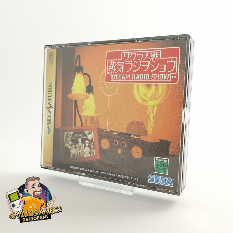 Sega Saturn Spiel " Steam Radio Show " SegaSaturn | NTSC-J JAPAN JAP | OVP