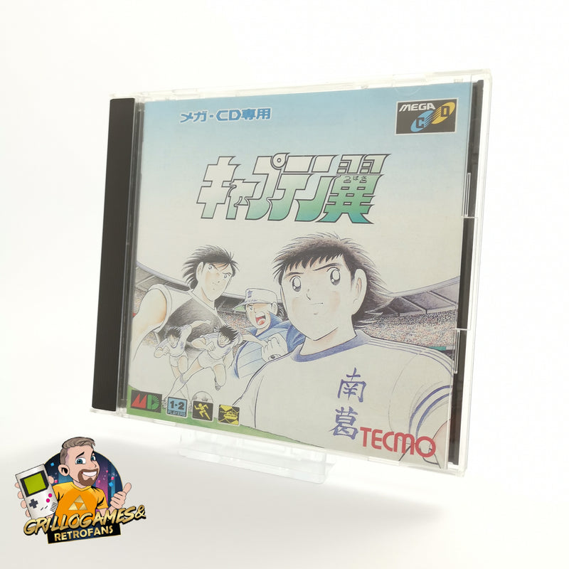 Sega Mega CD Game "Captain Tsubasa" Mega CD Football | Original packaging | NTSC-J Japan JAP