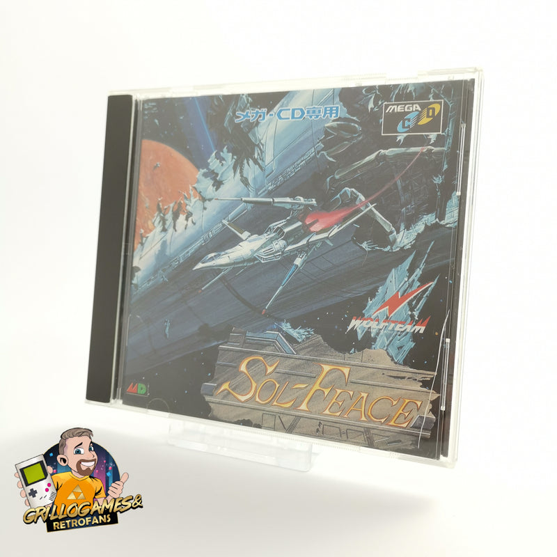 Sega Mega CD game "Sol Feace" MC Mega CD | Original packaging | NTSC-J Japan JAP