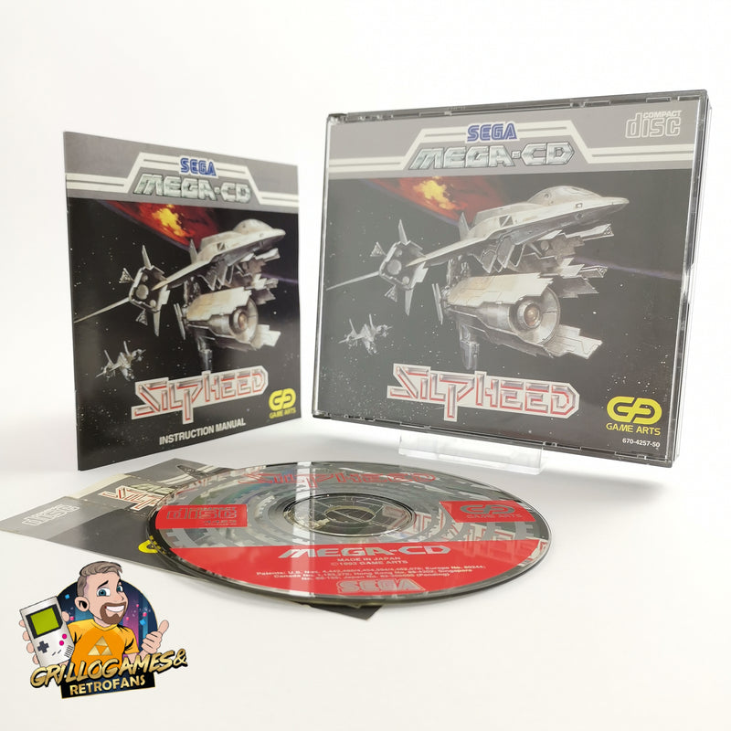 Sega Mega-CD Spiel " Silpheed " MC Mega CD | OVP | PAL Game Arts