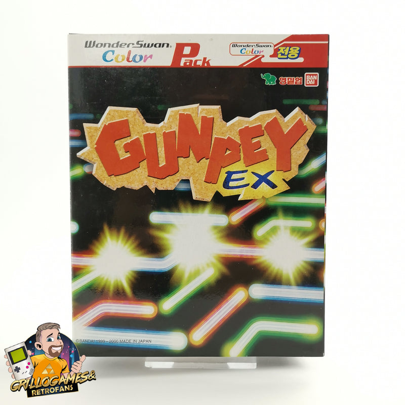 Wonderswan game "Gunpey EX" Wonder Swan Gun Pey | NTSC-J Japan | Original packaging NEW NEW