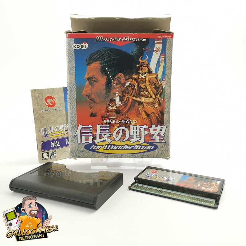 Wonderswan Spiel " Nobunaga No Yabou " Wonder Swan | NTSC-J Japan JAP