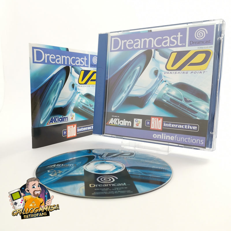 Sega Dreamcast game "VP Vanishing Point" DC DreamCast | Original packaging | PAL