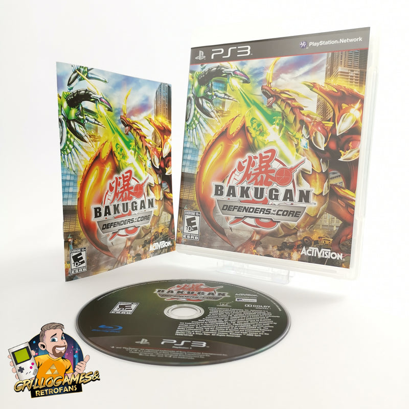 Sony Playstation 3 game "Bakugan Defenders of the Core" PS3 OVP NTSC-U/C USA