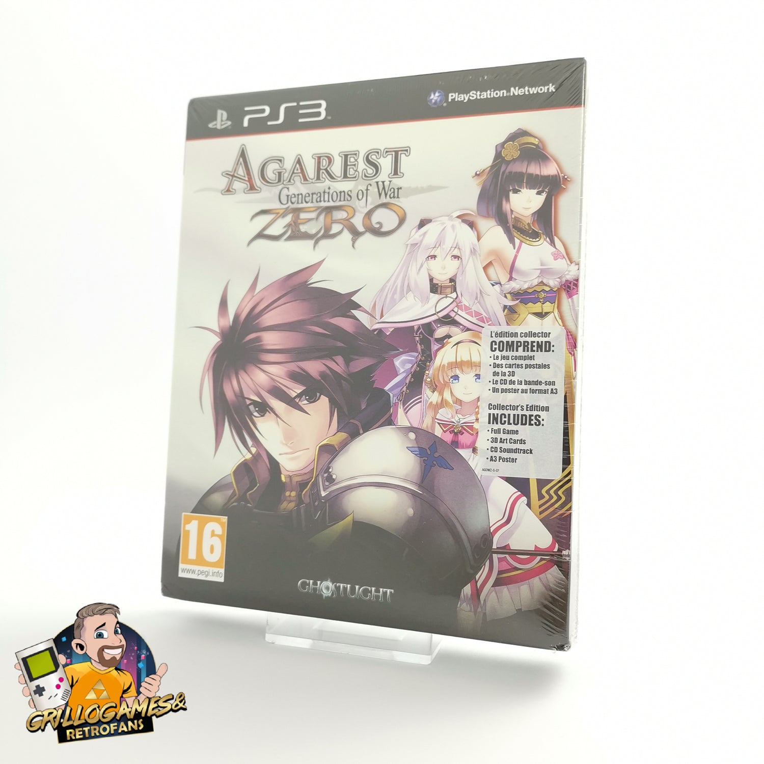 Sony Playstation 3 Spiel Agarest Generations of War Zero Collectors Edition PS3