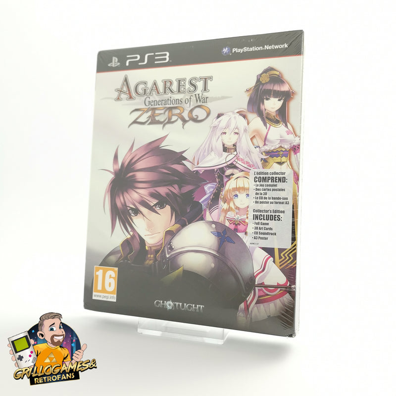 Sony Playstation 3 Game Agarest Generations of War Zero Collectors Edition PS3