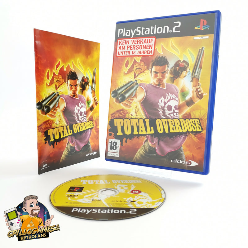 Sony Playstation 2 game "Total Overdose" PS2 | OVP PAL | USK18 EIDOS