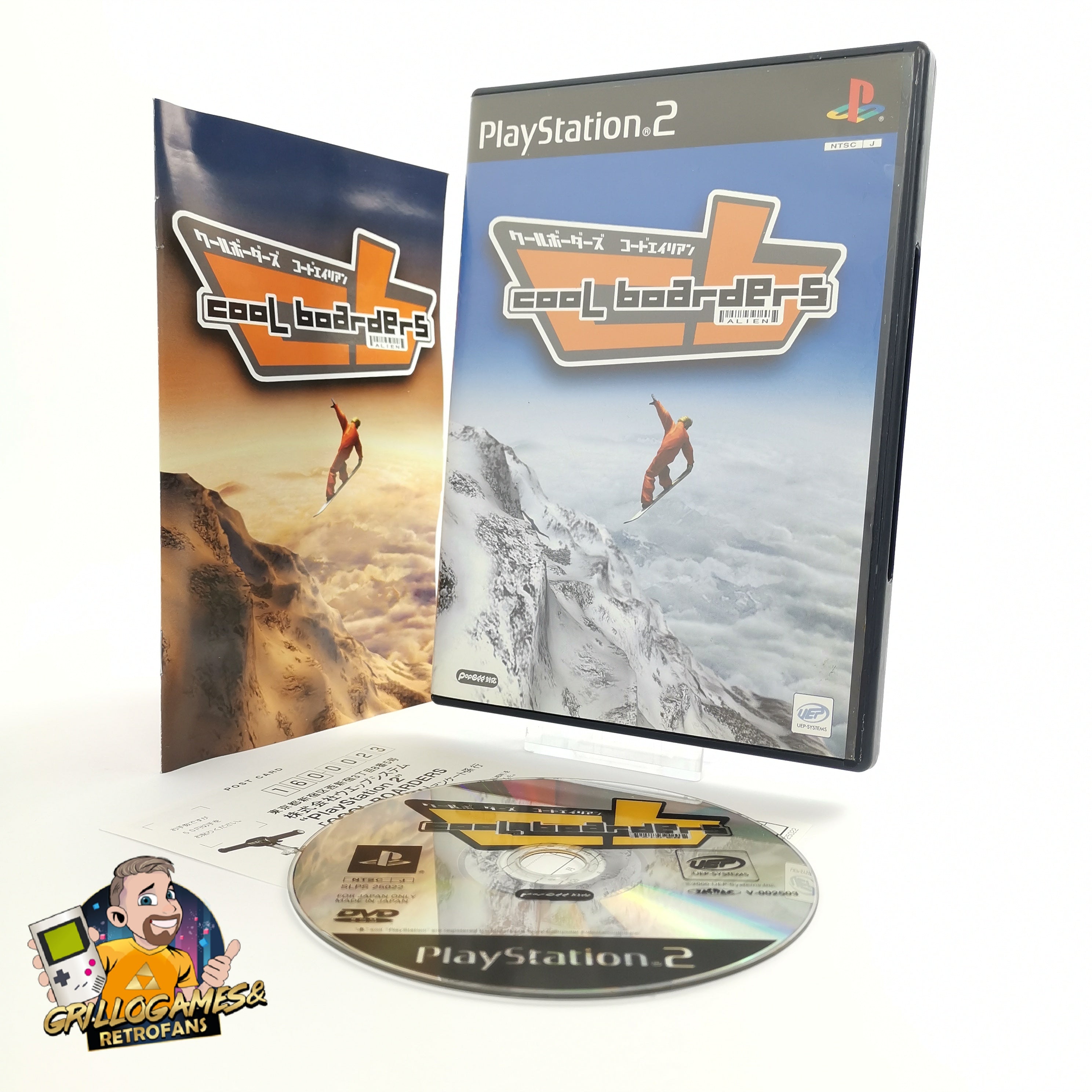 Sony Playstation 2 Spiel " Cool Boarders " PS2 Snowboarding OVP | NTSC-J JAPAN