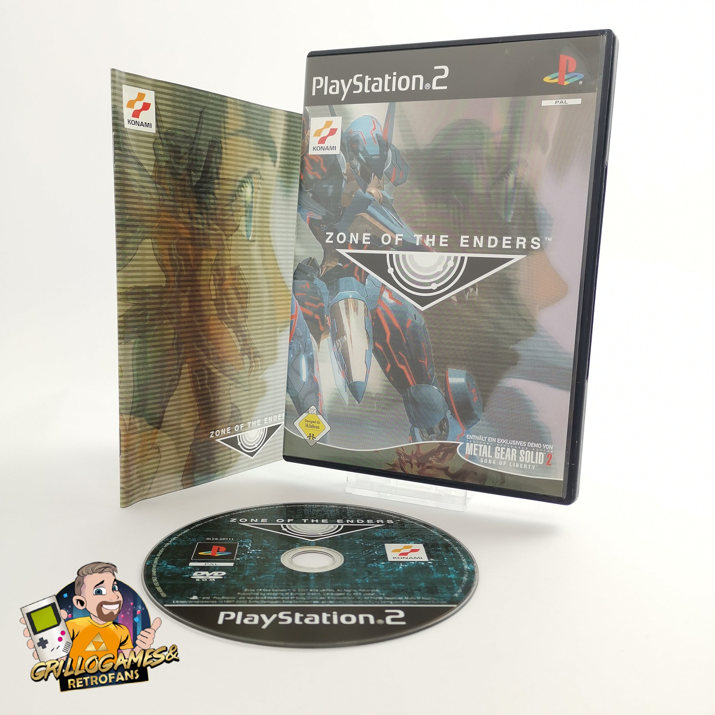 Sony Playstation 2 Spiel " Zone of The Enders " Play Station PS2 | OVP PAL