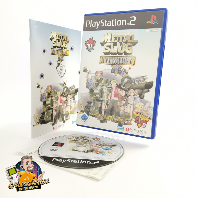 Sony Playstation 2 game "Metal Slug Anthology" | Ps2 | Original packaging | Pal