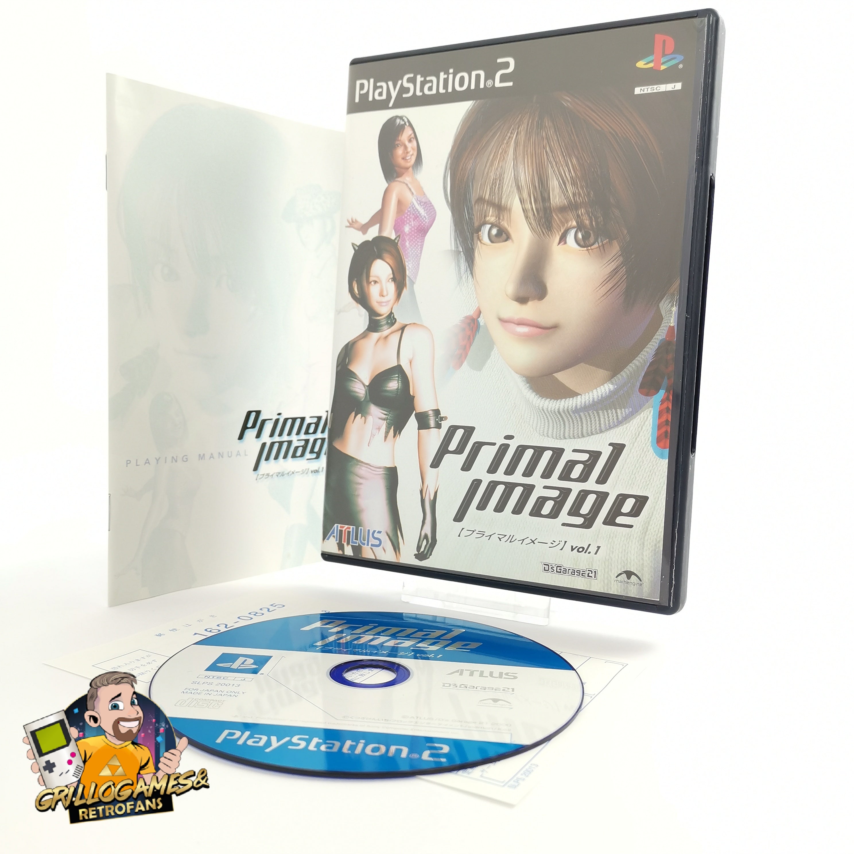 Sony Playstation 2 Spiel " Primal Image Vol.1 " PS2 OVP | NTSC-J JAPAN