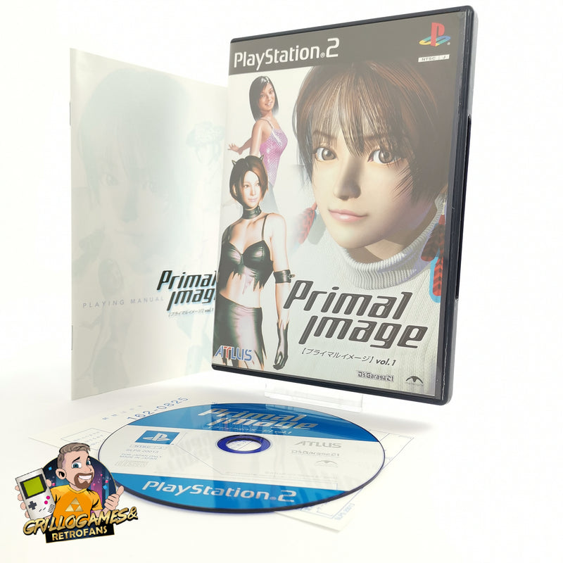 Sony Playstation 2 Spiel " Primal Image Vol.1 " PS2 OVP | NTSC-J JAPAN
