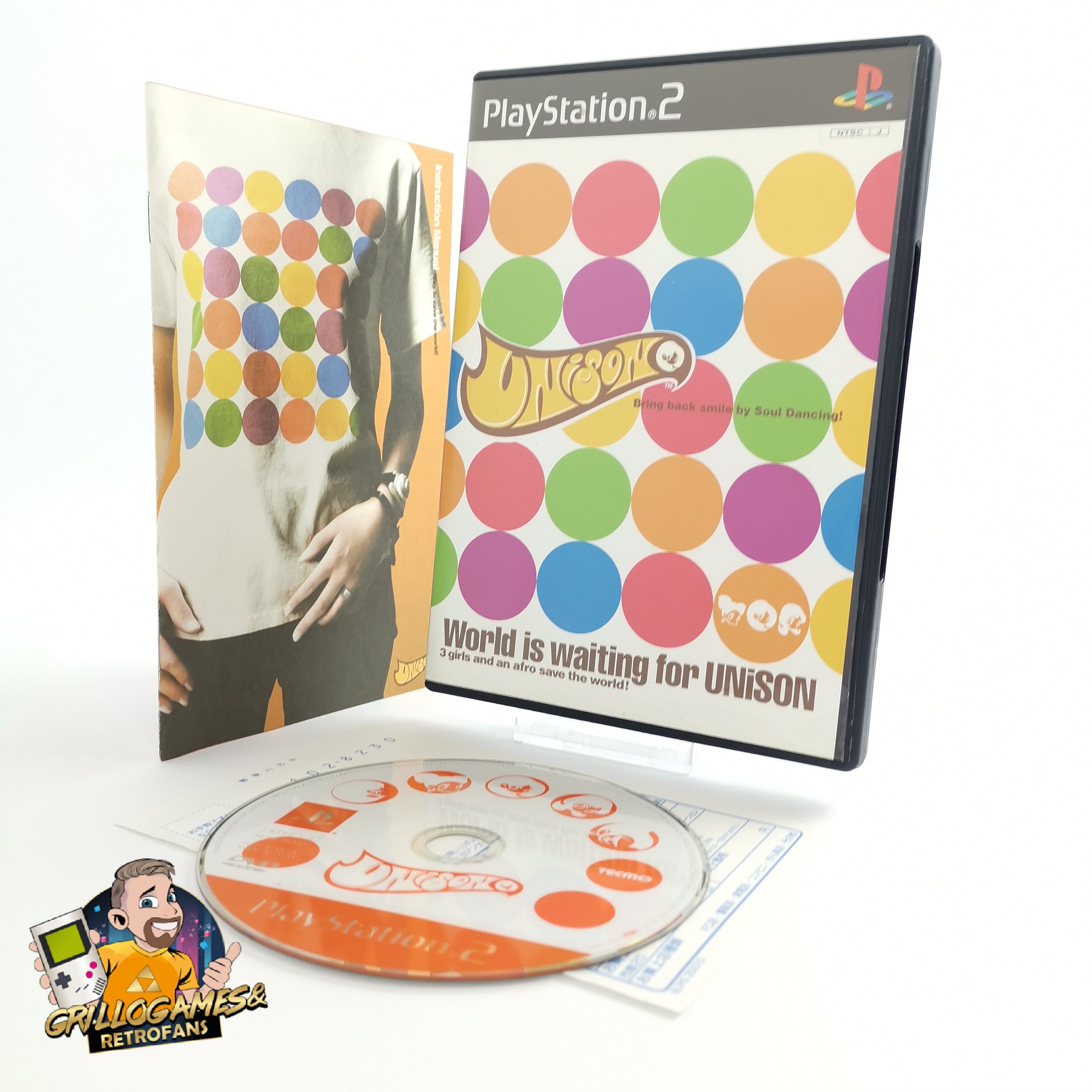 Sony Playstation 2 Spiel " Unison "  PS2 OVP | NTSC-J JAPAN