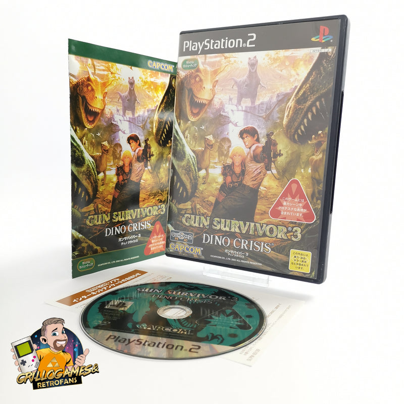 Sony Playstation 2 game "Gun Survivor 3 Dino Crisis" PS2 | Original packaging | NTSC-J JAPAN