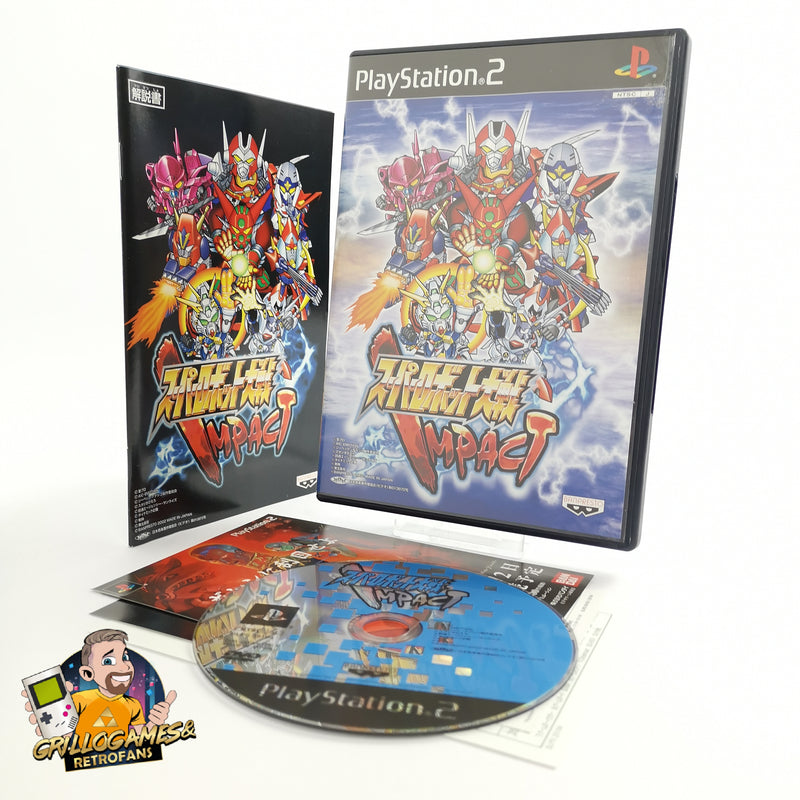 Sony Playstation 2 Spiel " Super Robot Wars Impact " PS2 | OVP | NTSC-J JAPAN