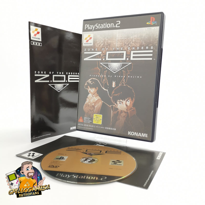 Sony Playstation 2 Spiel " Zone of the Enders Z.O.E " PS2 | OVP NTSC-J JAPAN