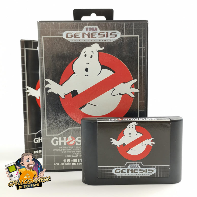 Sega Genesis Spiel " Ghostbusters " Mega Drive OVP | NTSC-U/C USA Version