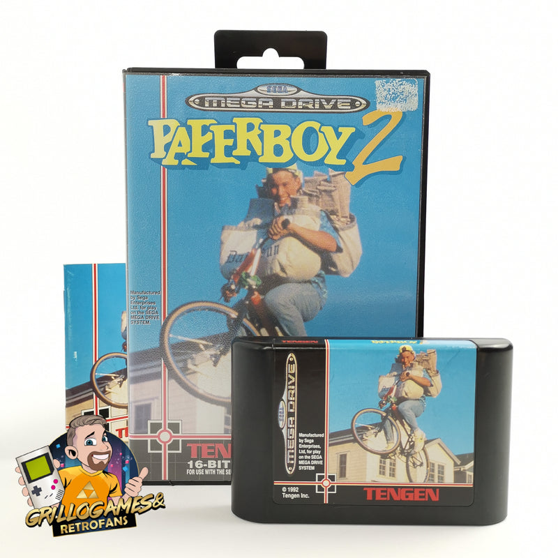 Sega Mega Drive Spiel " Paperboy 2 " MD MegaDrive | OVP PAL