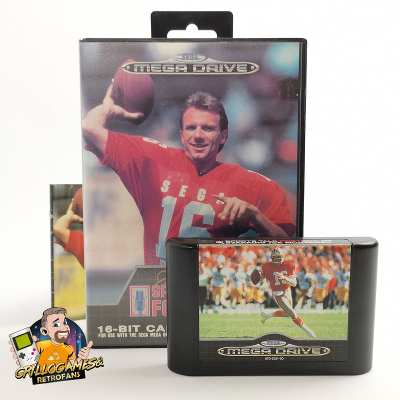 Sega Mega Drive Spiel " Joe Montana II 2 Sports Talk Football " MD | OVP PAL