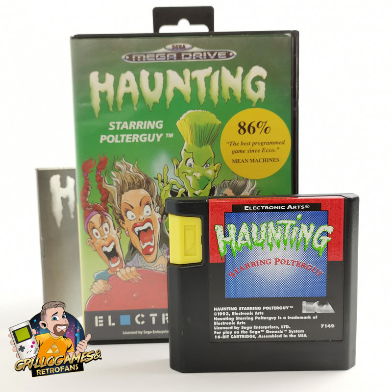 Sega Mega Drive Spiel " Haunting starring Polterguy " MD MegaDrive | OVP PAL