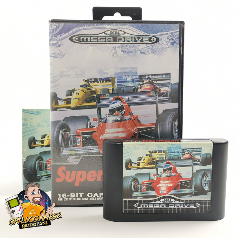 Sega Mega Drive Spiel " Super Monaco GP " MD Formel 1 MegaDrive | OVP PAL