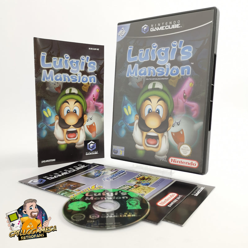 Nintendo Gamecube game "Luigi's Mansion" OVP German PAL | very good condition