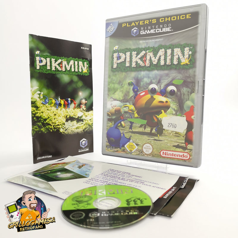 Nintendo Gamecube Spiel " Pikmin " Players Choice NOE | Game Cube OVP